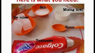 Toothpaste Pack To Clean Blackheads_ Do It Yourself - YouTube (360p)