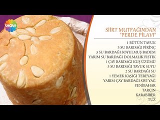 Perde Pilavı Tarifi