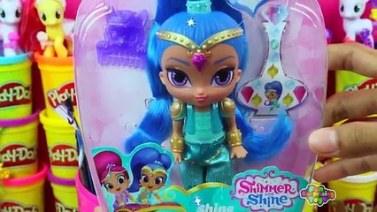 Shimmer and Shine GIANT Shine Surprise Egg - Play Doh Huevos Sorpresa