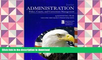 FREE [DOWNLOAD]  Justice Administration Police, Courts, and Corrections Management  BOOK ONLINE