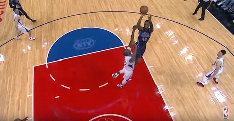 Harrison Barnes plante le game winner contre les Clippers