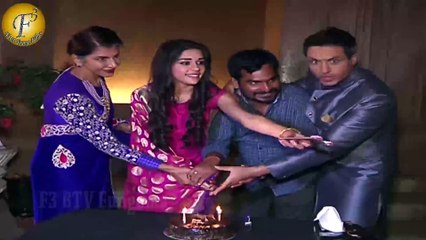 EISHA SINGH CELEBRATES HER BIRTHDAY ON SET OF EK THA RAJA EK THI RANI