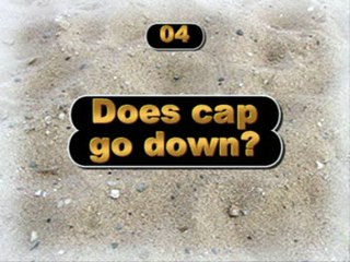 creative experiments, Does cap go down