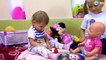 Играем с Куклой Беби Бон Видео для детей с Ярославой и Ариной Playing Baby Born Dolls