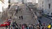 Monter 90 marches d'une cathédrale en 52 secondes : Record du monde