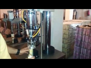 AEROSOL BAGON VALVE FILLING MACHINE - AEROSOL BAGON VALF DOLUM MAKİNESİ