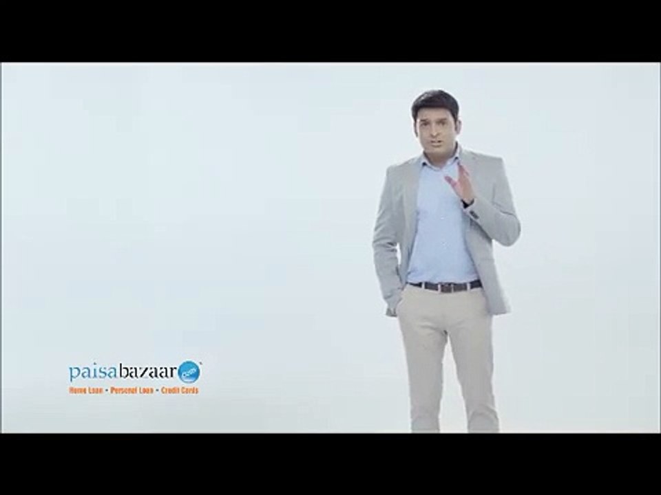 Kapil sharma CREDIT CARD ad PaisaBazaar