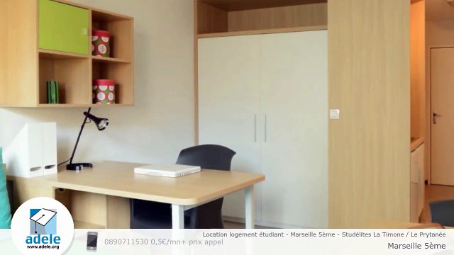Location logement étudiant - Marseille 5ème - Studélites La Timone / Le Prytanée