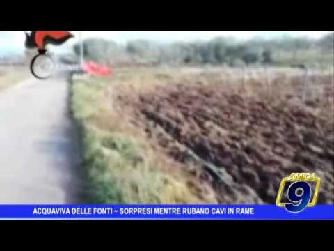 Acquaviva delle Fonti | Sorpresi mentre rubano cavi in rame