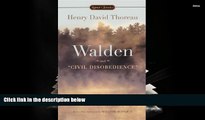 Read Online Henry David Thoreau Walden And Civil Disobedience (Turtleback School   Library Binding