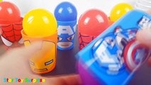 spiderman super hero cups toy surprises for kids kinder surprise toys