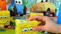 Spongebob Kinder Surprise Eggs,как Киндер Сюрприз по мультику Губка Боб Квадратные Штаны