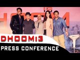 Aamir Khan, Katrina Kaif, Abhishek Bachchan and Uday Chopra At 'Dhoom 3' Press Conference