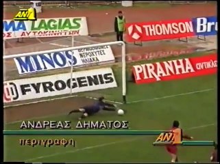 ΑΕΚ-ΑΕΛ 3-1 1992-93 ΑΝΤ1 Ημιτελικός κυπέλλου
