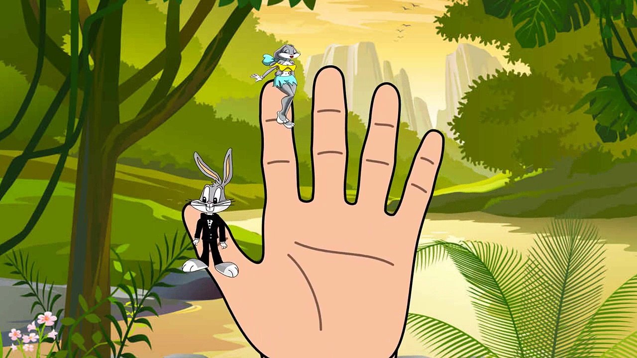 BUGS BUNNY Finger Family Song & Nursery Rhyme for Kids
