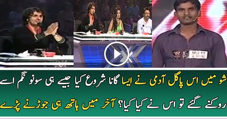 What This Stupid Man Did With Sonu Nigam On Show