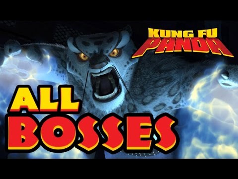 Kung Fu Panda All Bosses | Final Boss (X360, PS3, PS2, Wii)