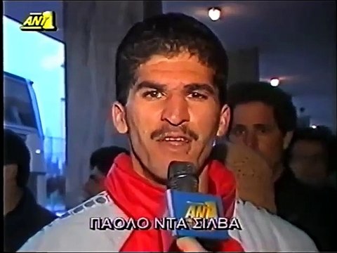 24η ΑEΛ-AEK 0-1 1992-93 Ντα Σίλβα, Αλεξούλης δηλώσεις (ΑΝΤ1)