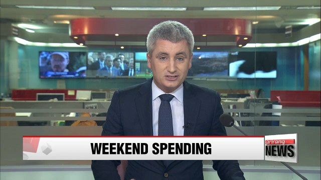 Koreans' spending on weekends twice as much as weekdays: report
