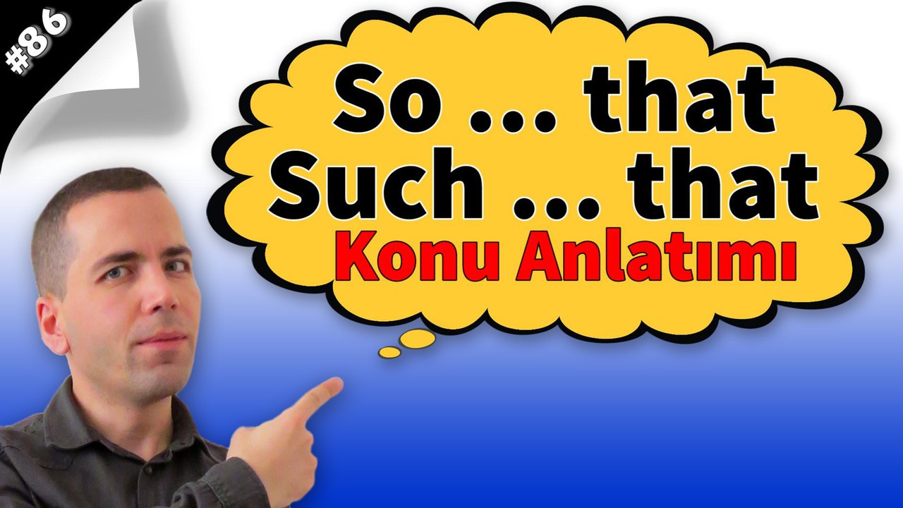 So that & Such That Konu Anlatımı #86