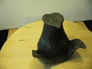 Hurelire Bronze & Clay Piggy Bank 🐖