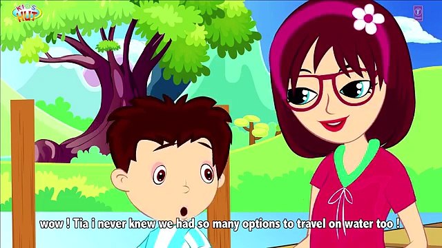 Transport Lessons - Air & Water Transport | Modes Of Transportation - Learning Videos For Children