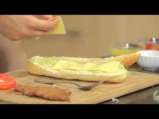 سندوتش فيلية دجاج - مشروب التمر بالمكسرات  #شريف_الحطيبى #cbcsofra