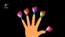 Finger Family Lollipops, Children Nursery Rhymes, Learning Kids Singing Videos