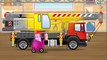 The Yellow Excavator & Diggers - Diggers Cartoons - Vehicle & Chi Chi Car for children