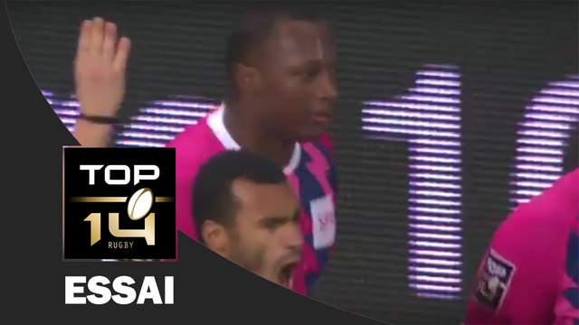 TOP 14 ‐ Essai Sekou MACALOU (SFP) – Clermont-Paris – J14 – Saison 2016/2017