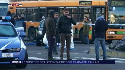 Le suspect de l'attentat de Berlin abattu