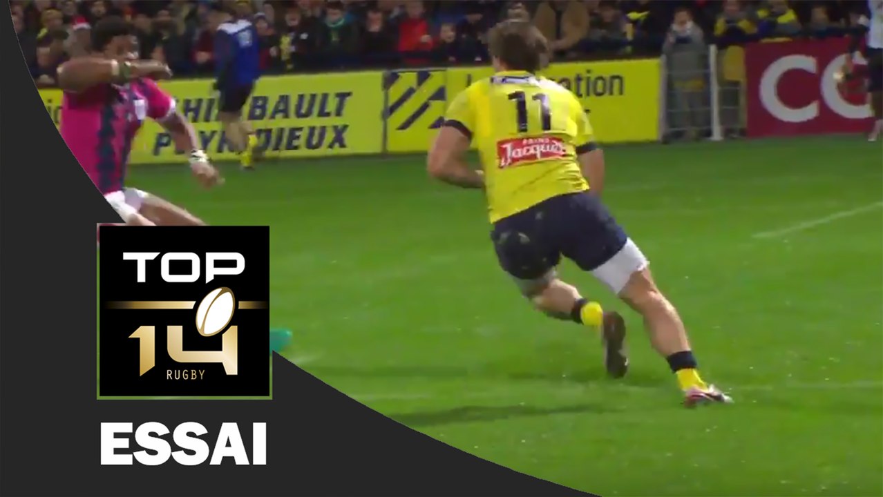 TOP 14 ‐ Essai Adrien PLANTE (ASM) – Clermont-Paris – J14 – Saison 2016/2017