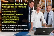 Wasaga Beach , Accounting Services , 416-626-2727 , taxes@garybooth.com