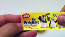 ★SURPRISE EGGS KINDER★ Penguins of Madagascar toys unboxing 1 of 100 Lababymusica