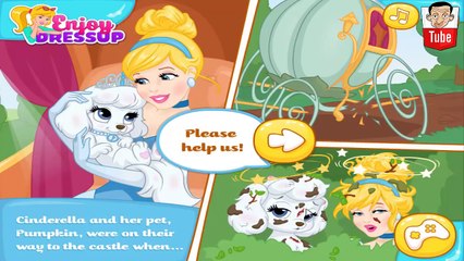 ᴴᴰ ღ Cinderella Pumpkin Accident ღ - Cinderella Game Episode - Baby Games (ST)