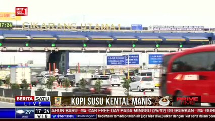 Arus Lalin Tol Cikarut Sabtu Petang Relatif Lancar
