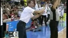 Gourovic buzzer beater agains Greece -eurobasket 2007