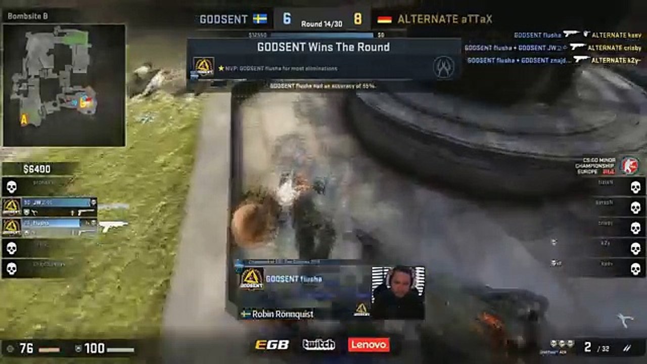 CS:GO - WHEN PRO PLAYERS USE MAG-7!
