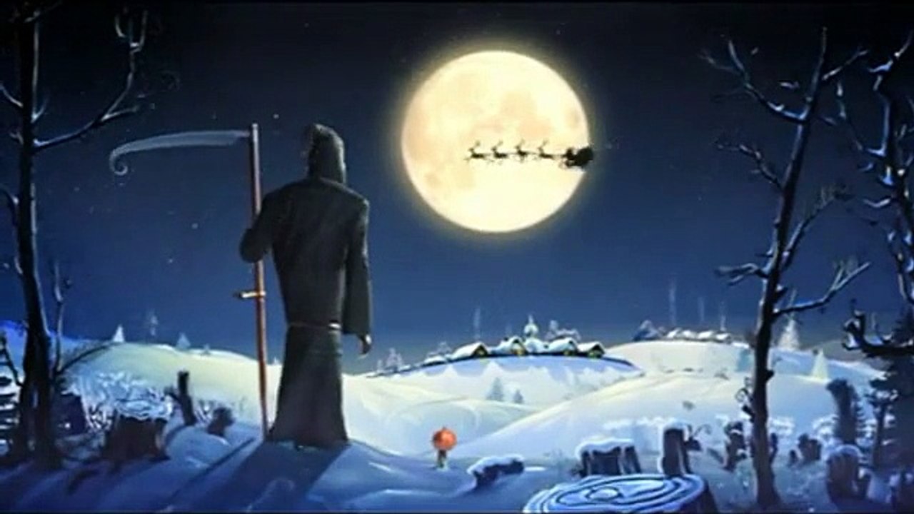 le pere Noël plus fort que la mort!