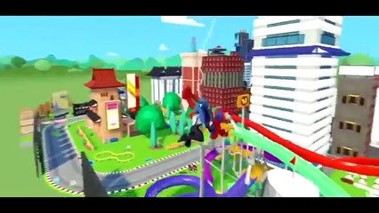MONSTER TRUCKS MCQUEEN CARS & SPIDERMAN CAR! Frozen Elsa + Finger Family Song Compilation !