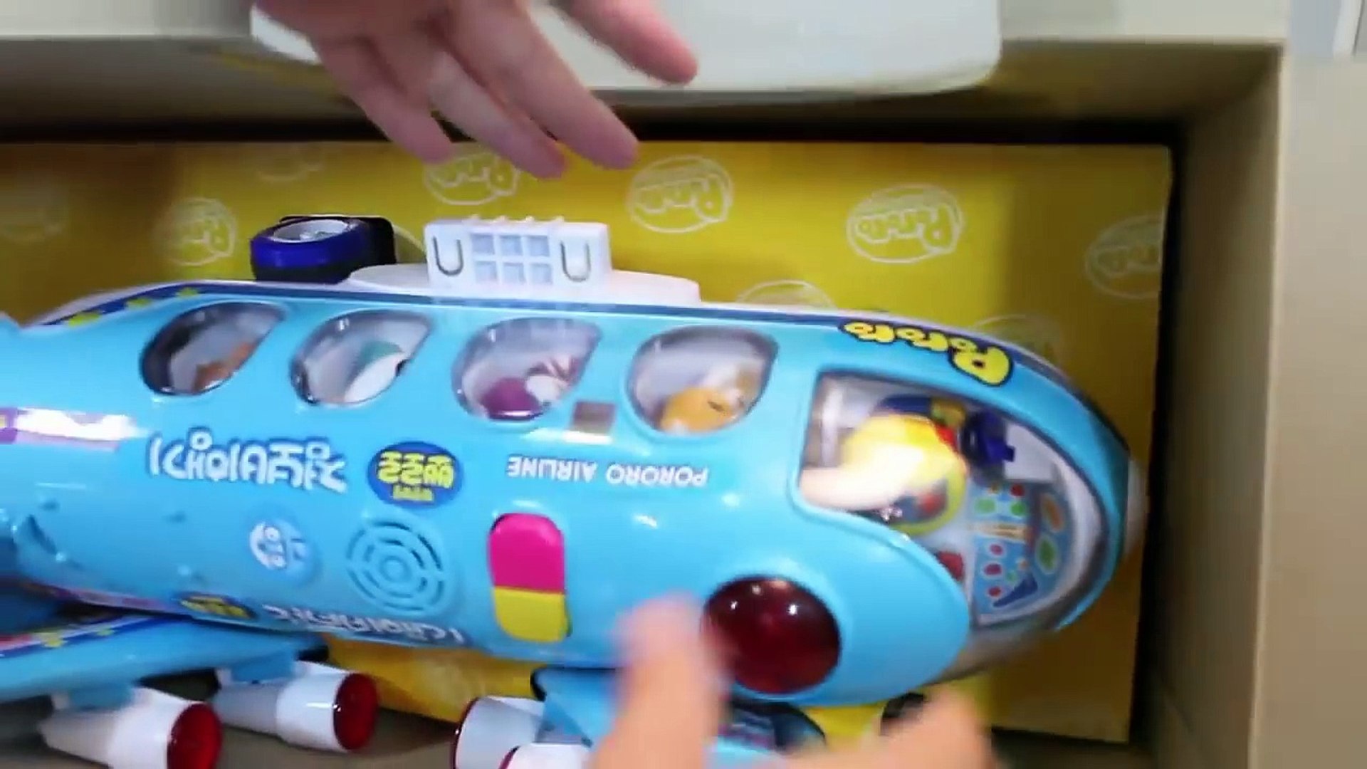 pororo airplane toy
