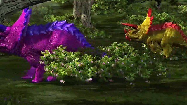 Dinosaurs Vs Tigers Animals Epic Battle 3D Short Movie HD | 3D Animated Short Film For Children