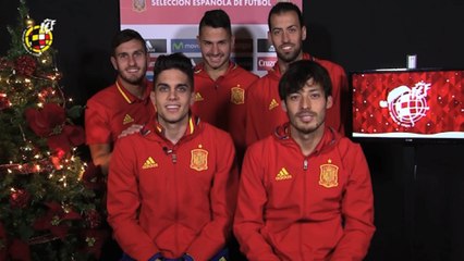 'La Roja' nos desea Feliz Navidad