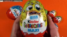 halloween kinder eggs - halloween monster kinder surprise eggs