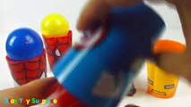 Ball Surprise Cups Spider Man Iron Man Captain America Marvel Avengers Surprise Egg Superhero Toys