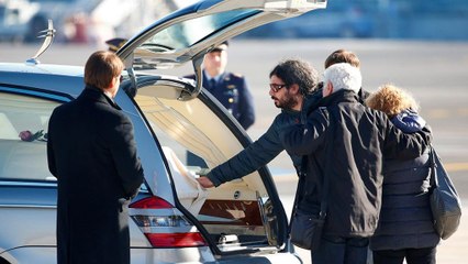 Berlin'de öldürülen İtalyan vatandaşının cenazesi Roma'da