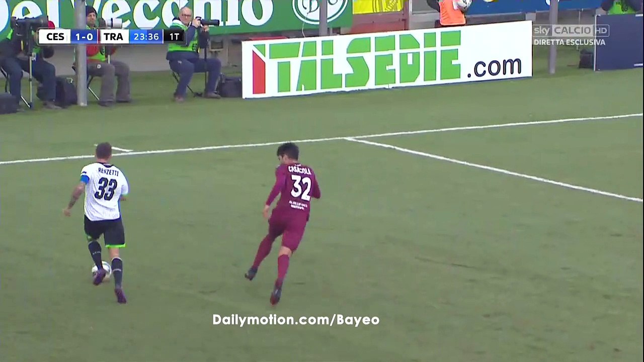 Moussa Kone Goal HD - Cesena 1-0 Trapani - 24.12.2016