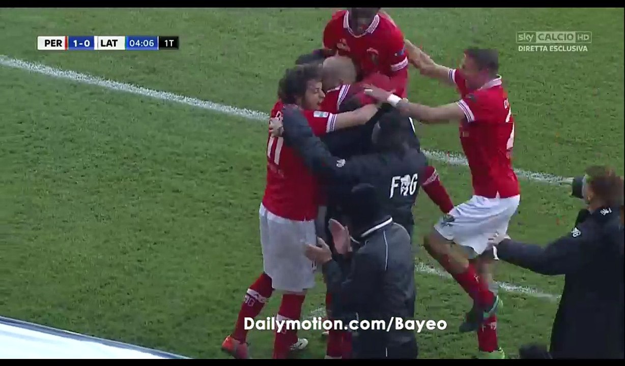 Stefano Guberti Goal HD - Perugia 1-0 Latina - 24.12.2016