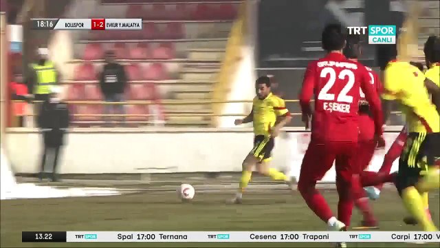 All Goals Turkey TFF 1. Lig - 24.12.2016 Boluspor 1-5 Yeni Malatyaspor