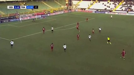 Luca Garritano  Goal HD - Cesena	2-0	Trapani 24.12.2016
